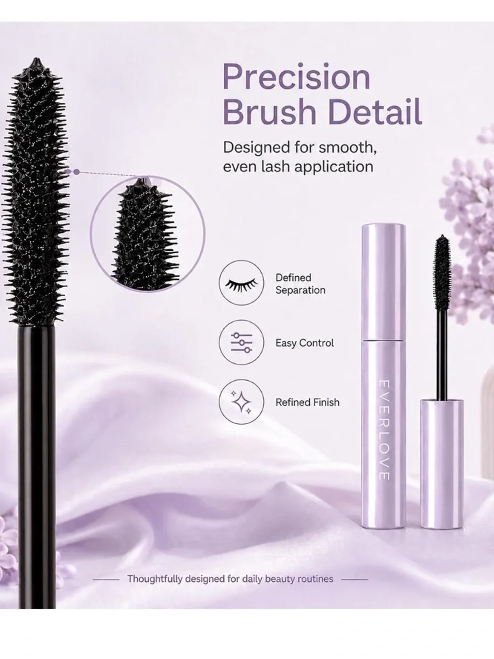 FACELOVE Everlove Length Volume & Care Mascara 0.2 FL oz 6 ML NWT